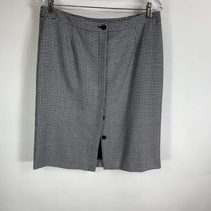 Brooks Brothers Herringbone Midi Skirt Sz 10